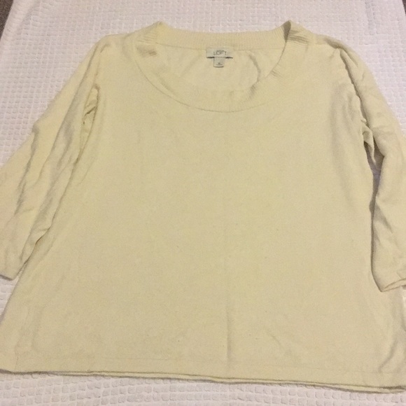 *BOGO ITEM* Off white/cream 3/4 Sweater - Picture 2 of 3